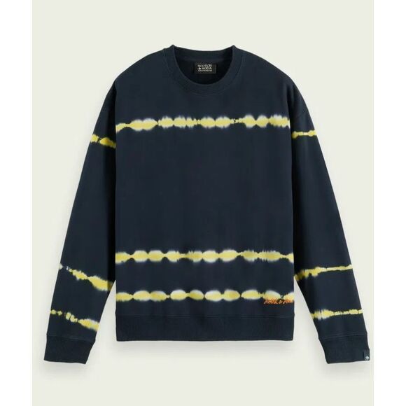 Scotch & Soda Tie-Dye Felpa Crewneck Sweatshirt - Picture 5 of 10